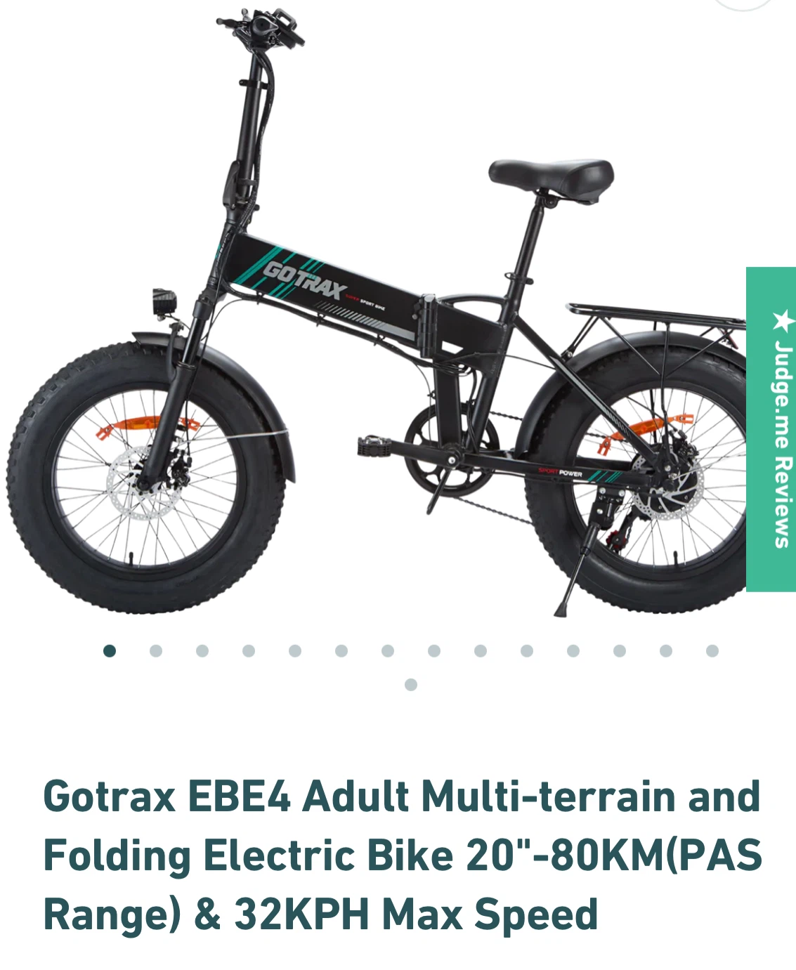 Gotrax EBE4 Folding Electric Bike
