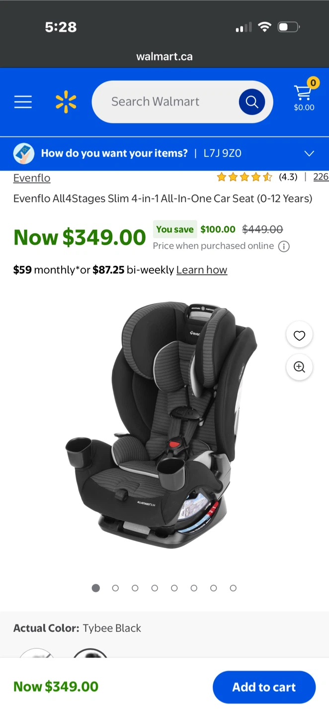 Evenflo All4Stages Slim 4-in-1 Car Seat - photo 2