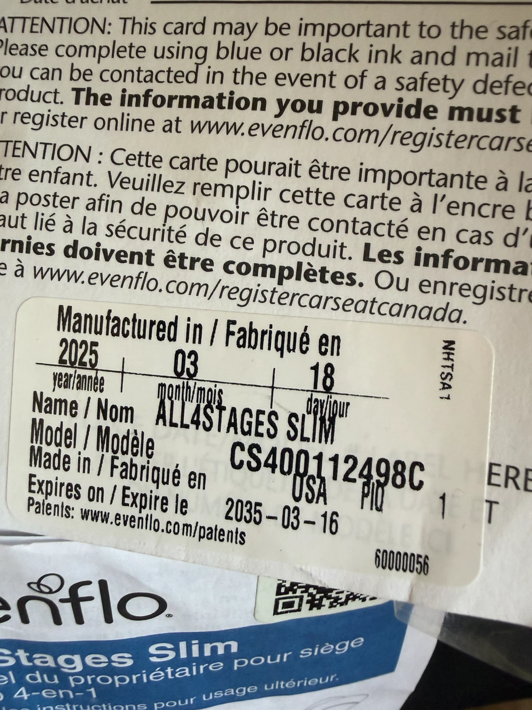 Evenflo All4Stages Slim 4-in-1 Car Seat - photo 3