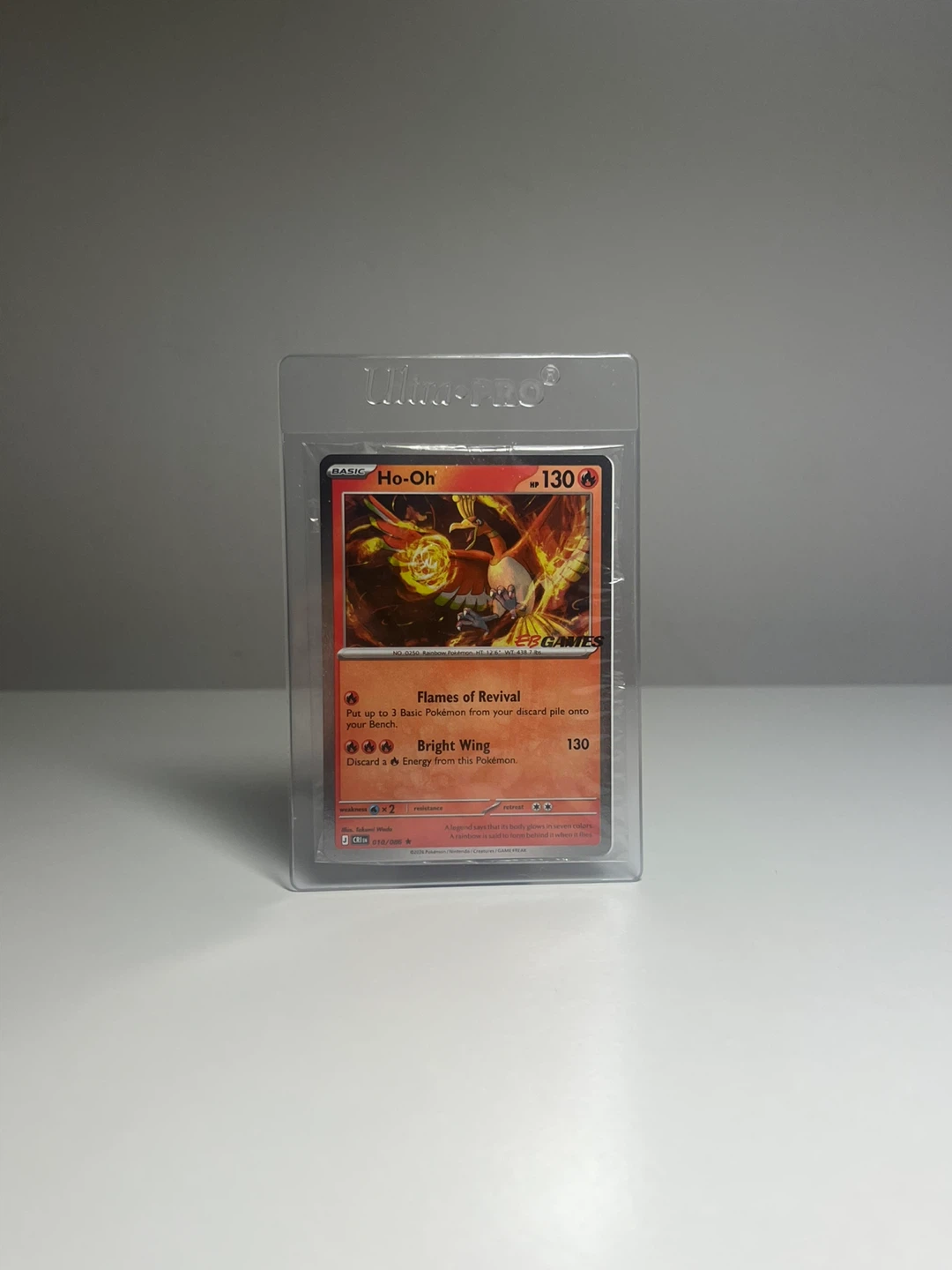 🔥 Ho-Oh Promo Trading Card