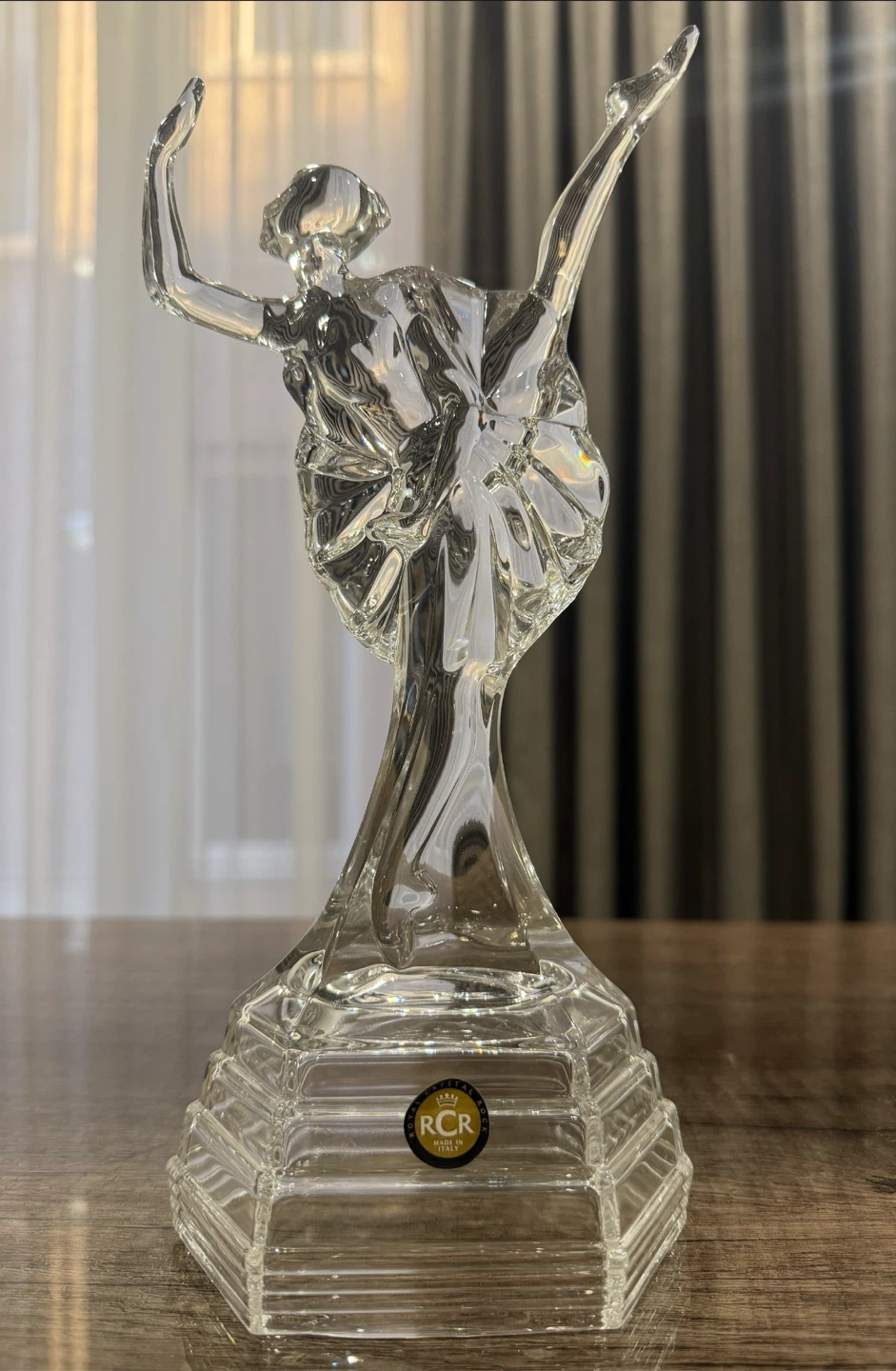 RCR Royal Crystal Rock Ballerina Figurine