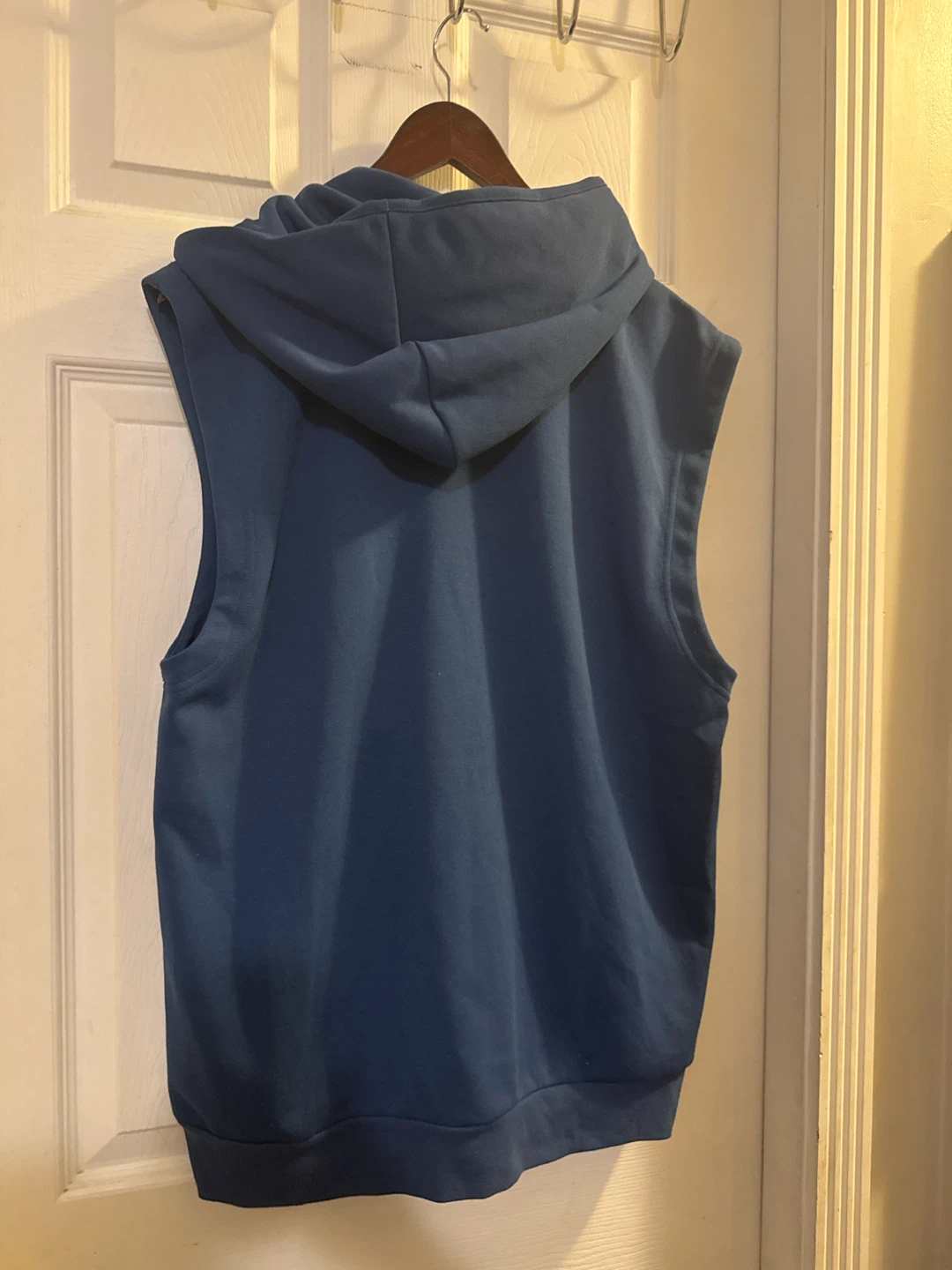 Reebok Sleeveless Hoodie Blue sz M BNWT - photo 2
