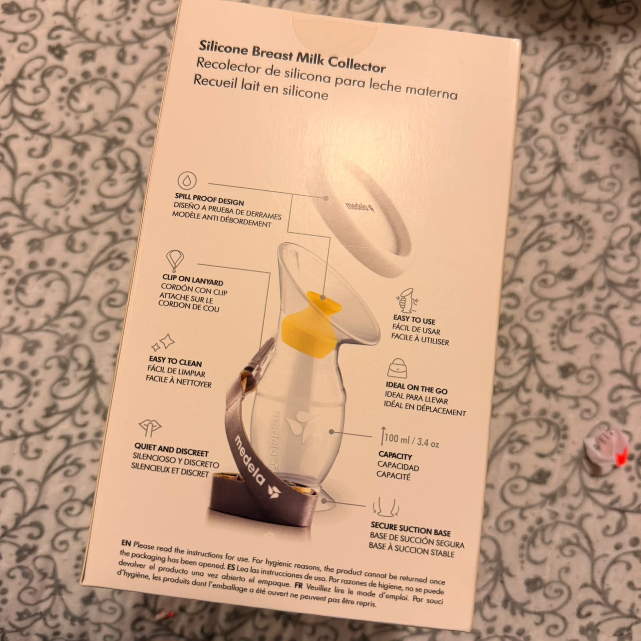 New Sealed Medela Silicone Breast Milk Collector - photo 2