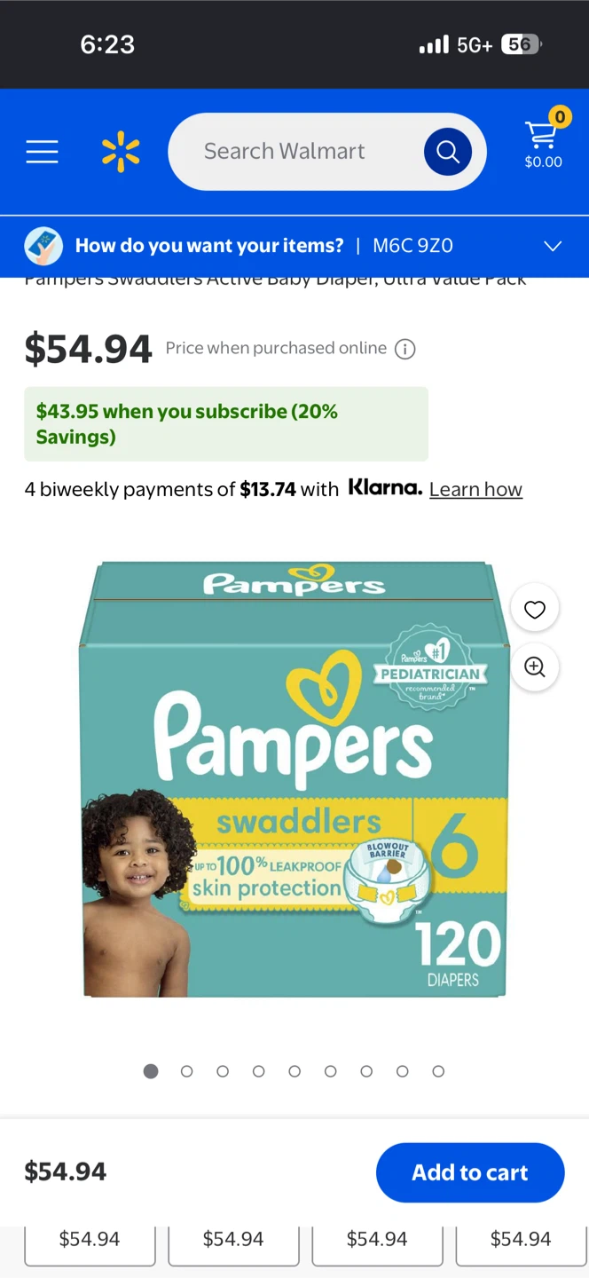 Pampers Swaddlers Size 6 Diapers (120 Count) - photo 2