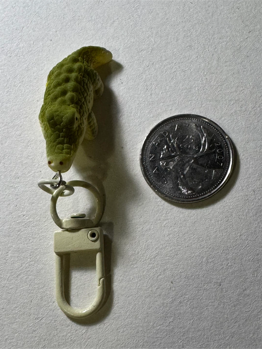 Two Small Alligator Keychains