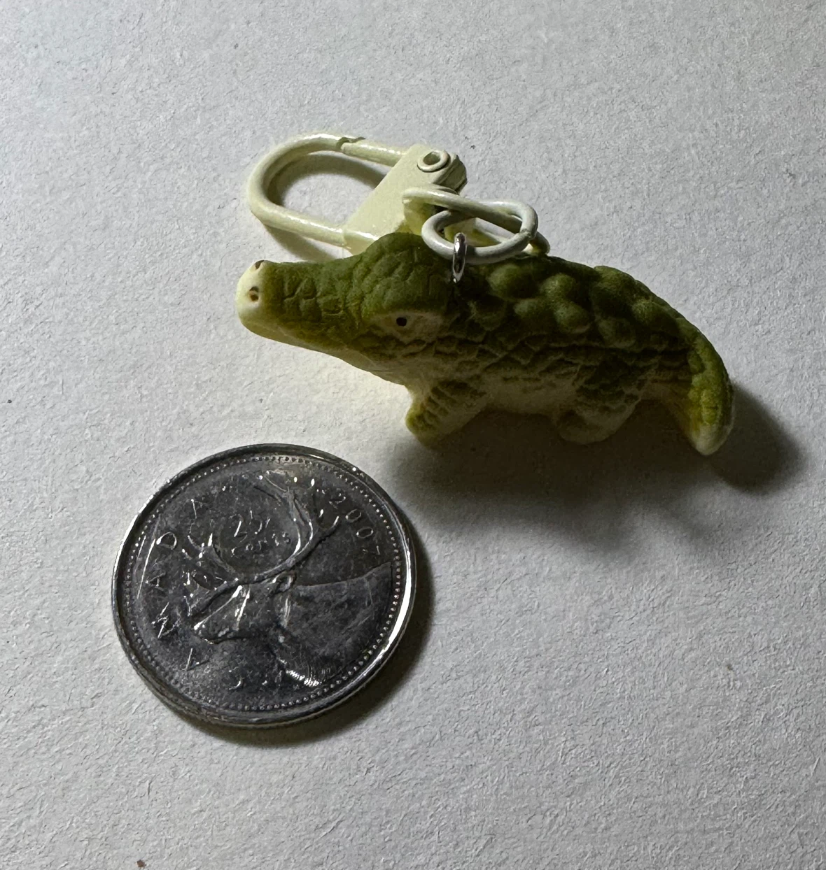 Two Small Alligator Keychains - photo 3