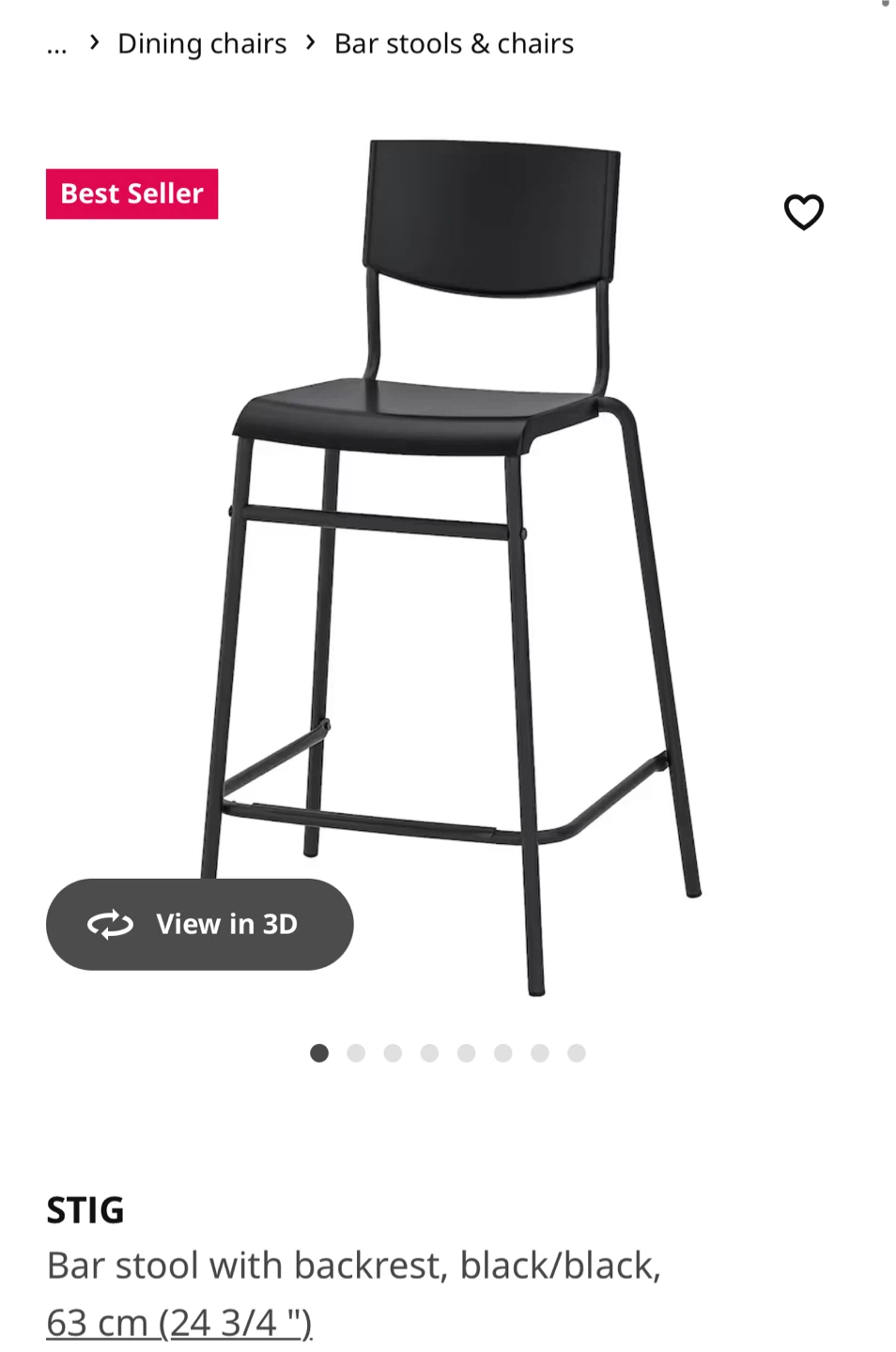 IKEA STIG Bar Stools - photo 2