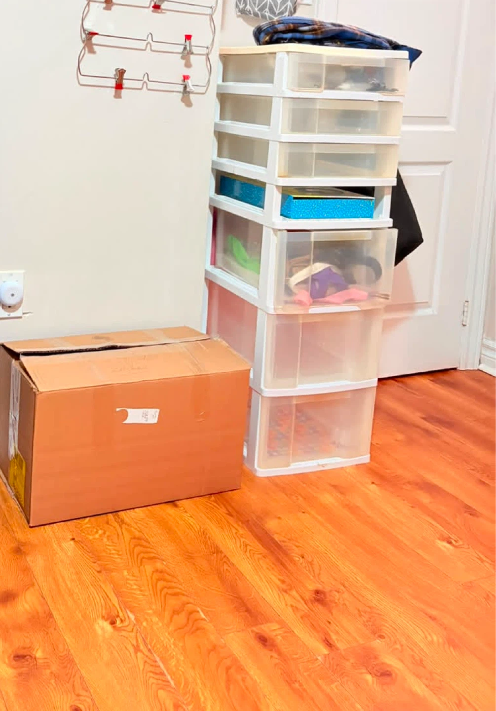 6-Drawer Plastic Storage Tower