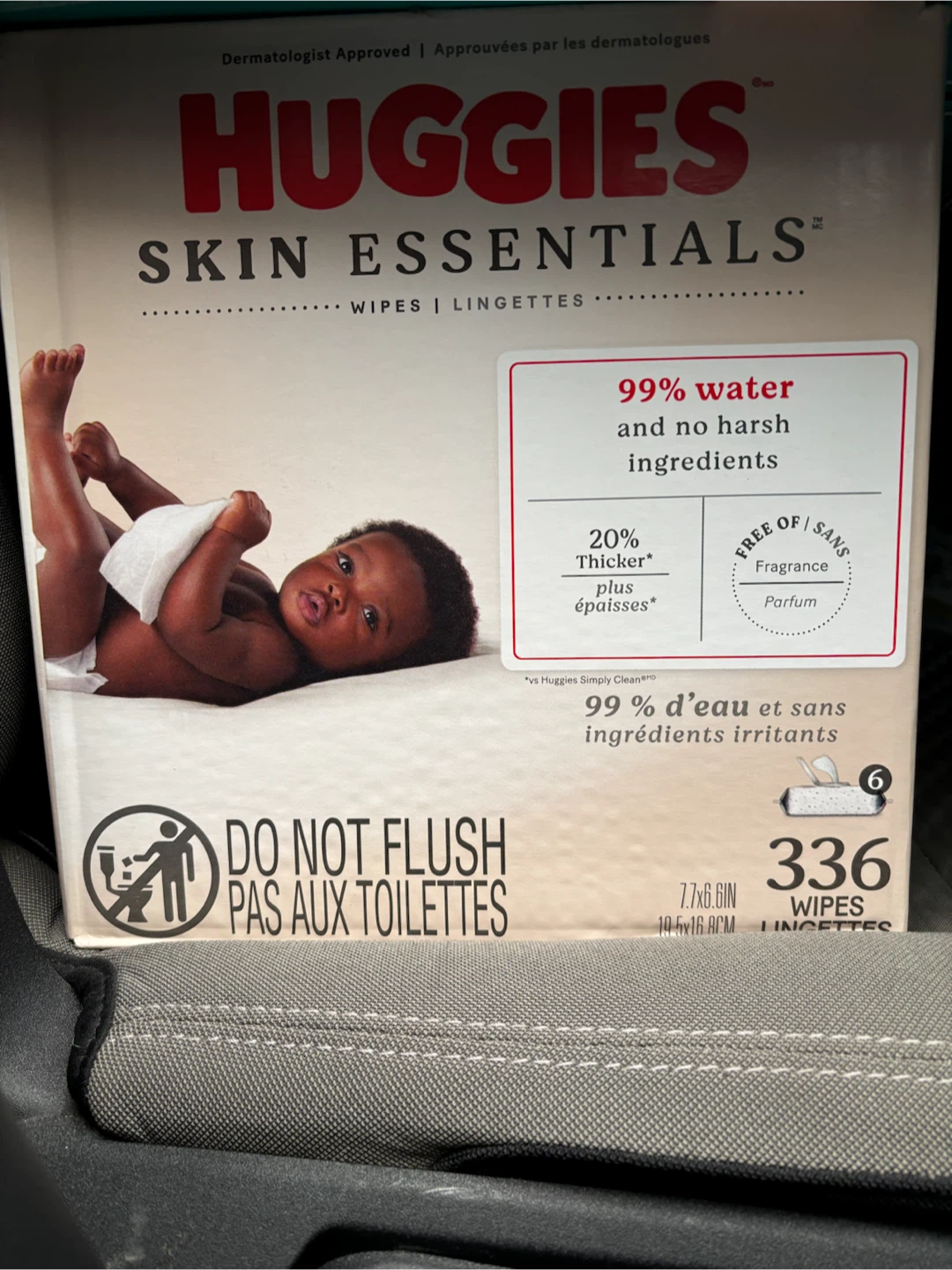 Huggies Skin Essentials Baby Wipes 336 Count