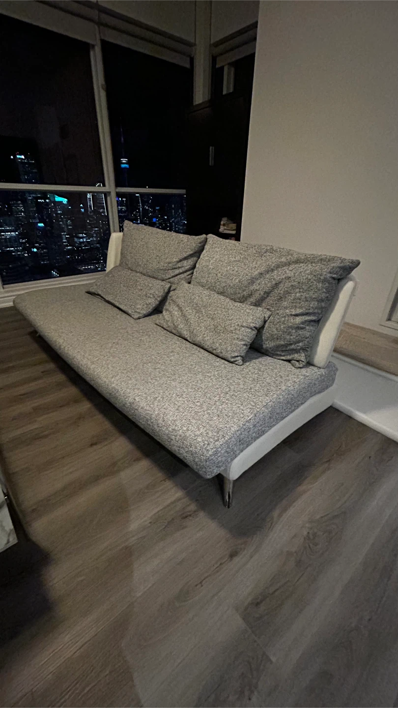 Modern Grey Sofa / Couch – $500 OBO