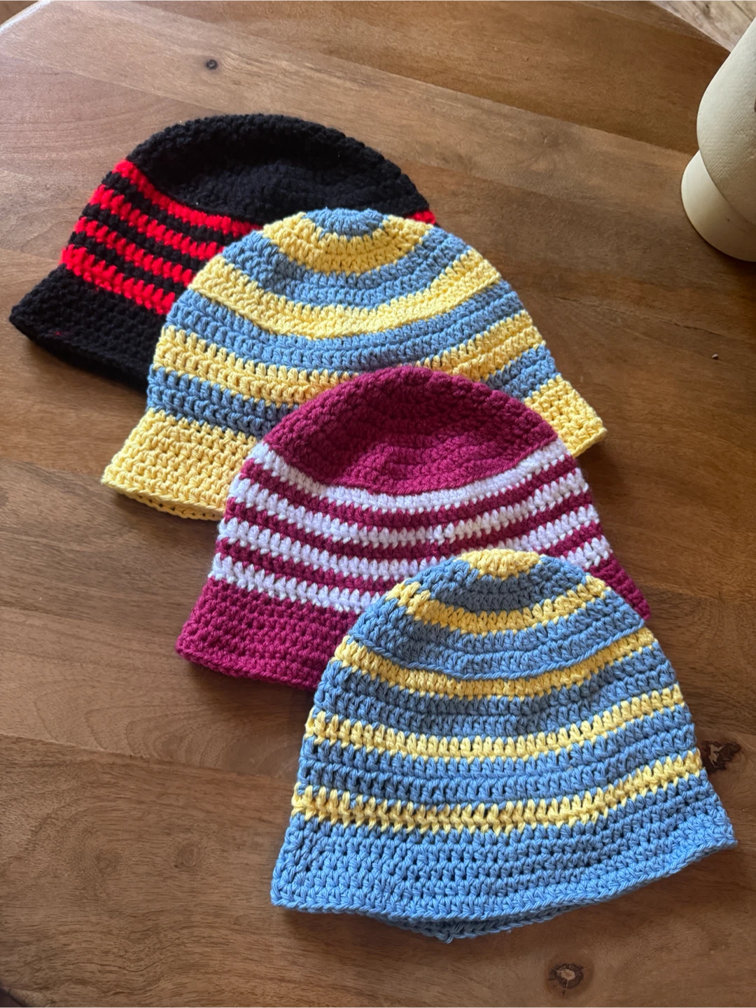 crochet bucket hats