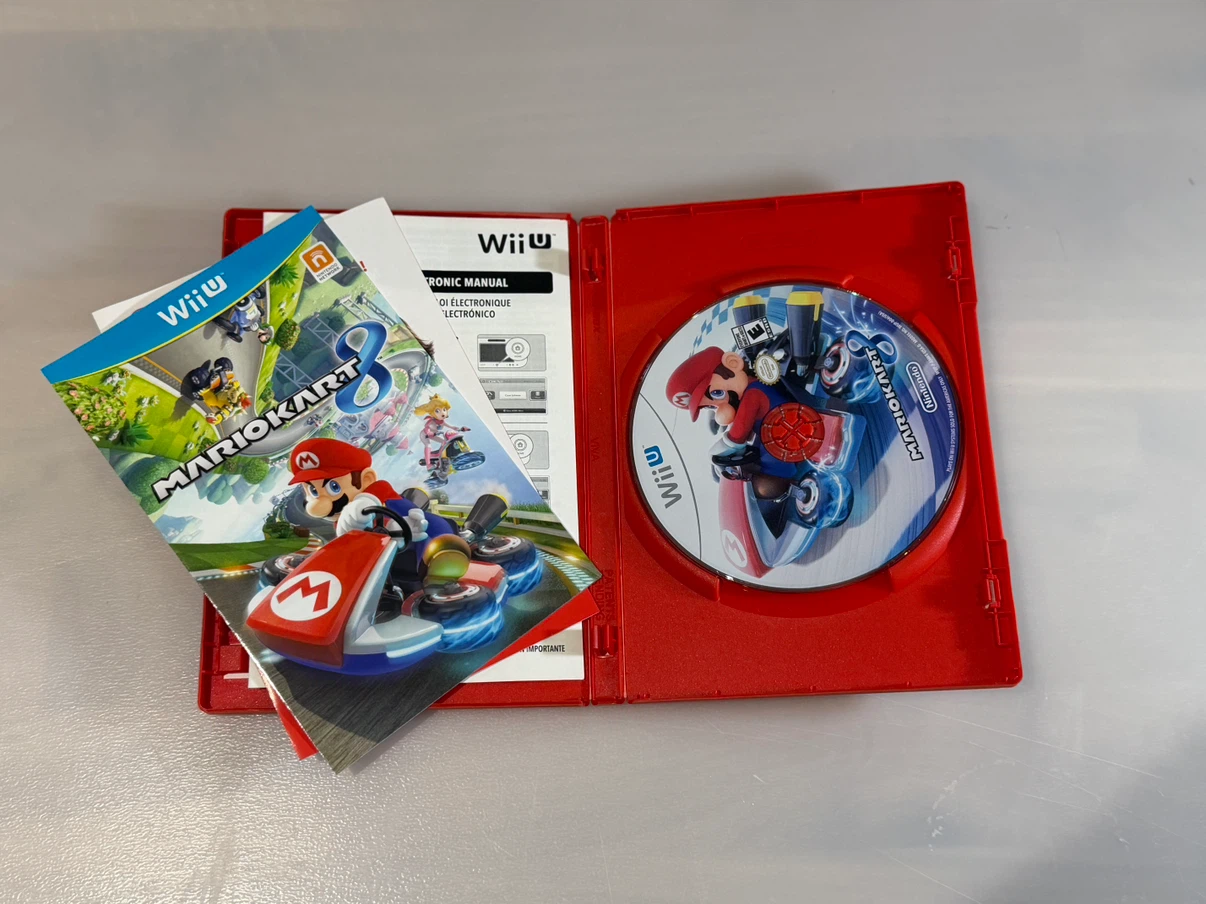 3 Wii U Games - Mario Kart, Super Smash Bros, Monster Hunter 3 - photo 3
