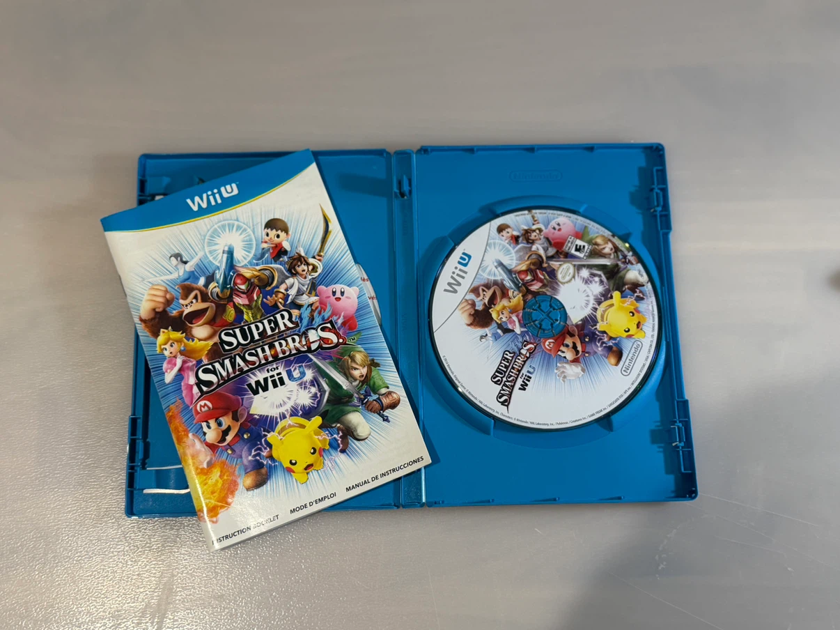 3 Wii U Games - Mario Kart, Super Smash Bros, Monster Hunter 3 - photo 5
