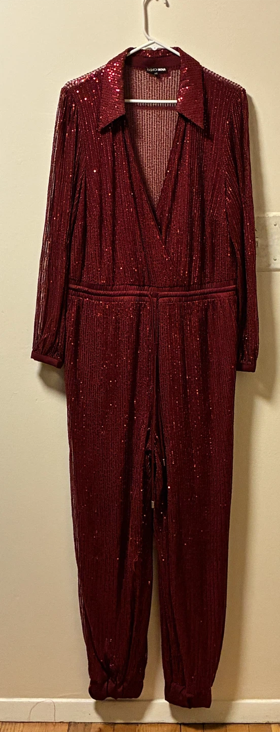 Fashion Nova Sequin Jumpsuit - photo 5