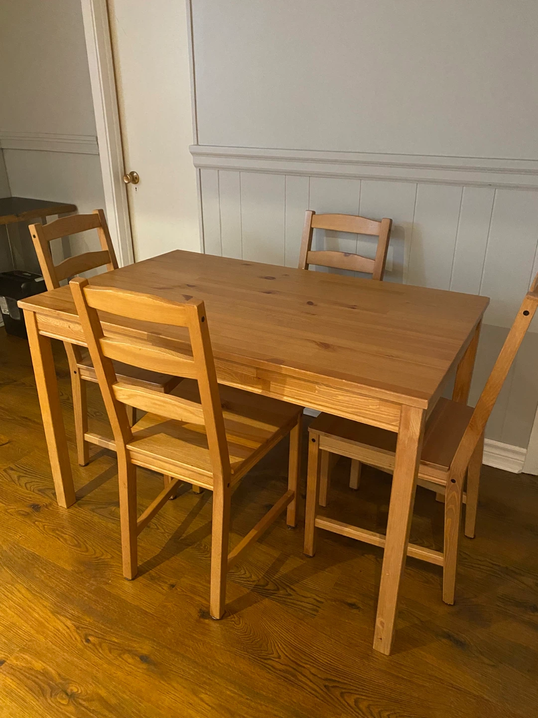 IKEA Jokkmokk Dining Table and 4 Chairs - photo 2