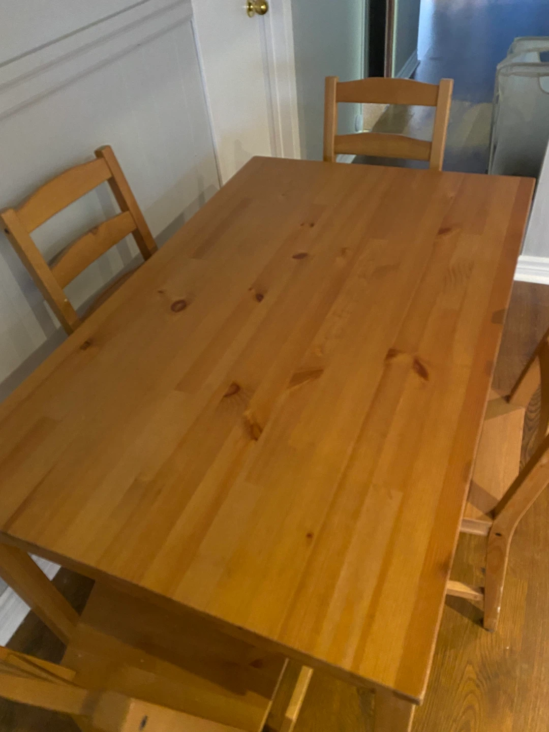 IKEA Jokkmokk Dining Table and 4 Chairs - photo 3