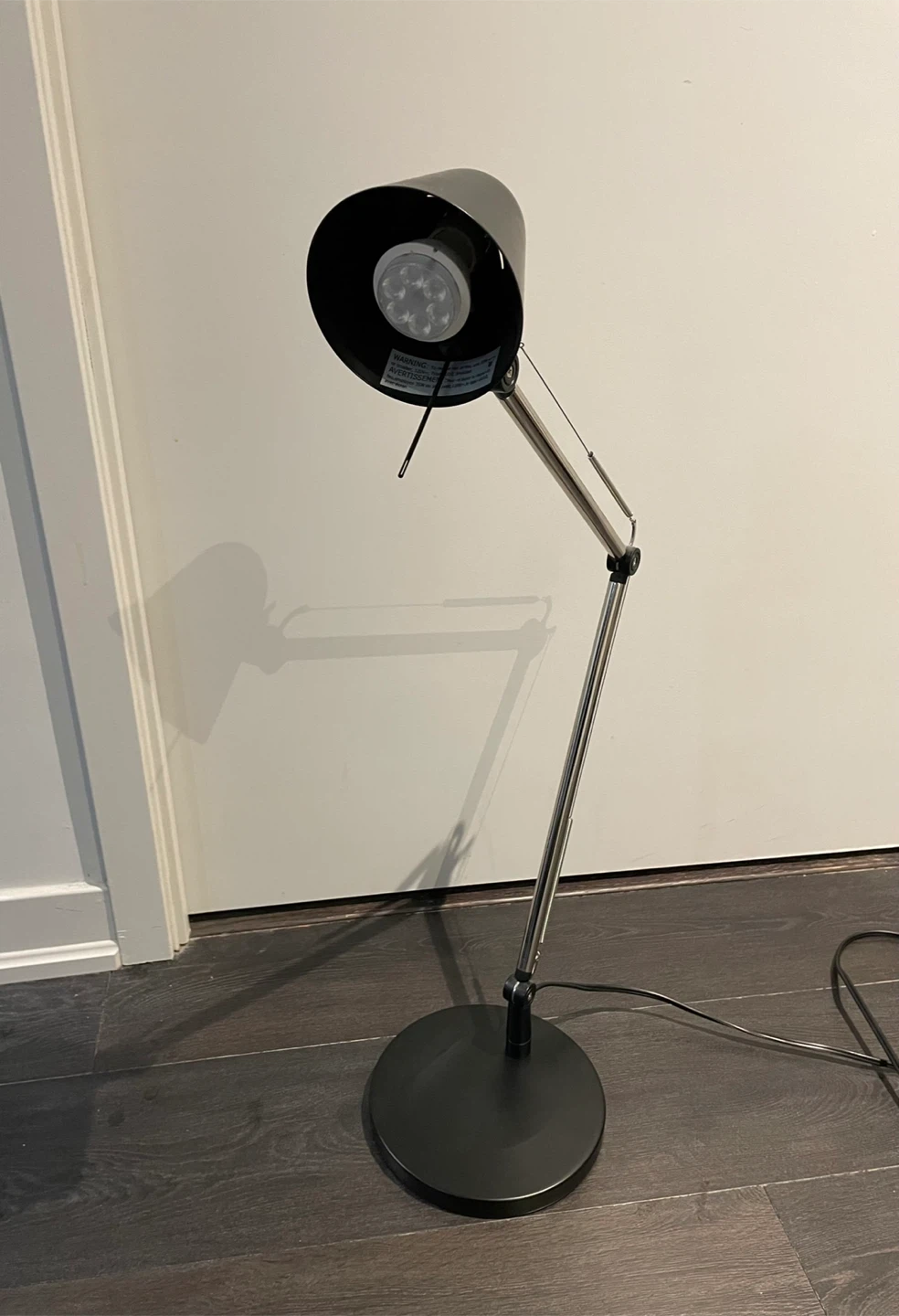 Adjustable Black Task Desk Lamp - photo 2