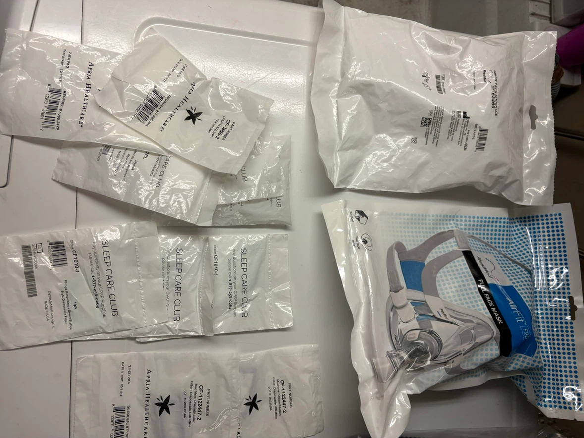 ResMed AirFit F20 CPAP Mask and Supplies Bundle - photo 4