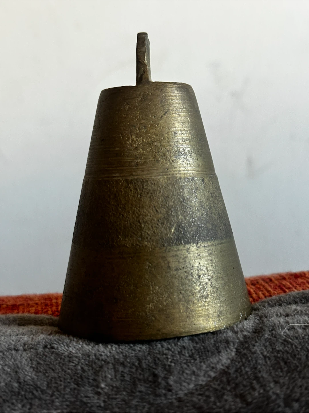 Antique Brass Nested Sheep Bell - 3" - photo 2