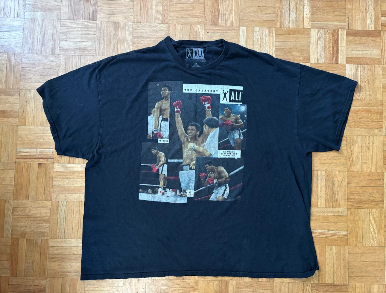 Muhammad Ali The Greatest Graphic T-Shirt 4X