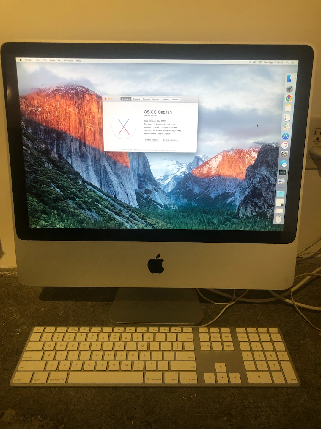 Apple iMac 20-inch Mid 2007