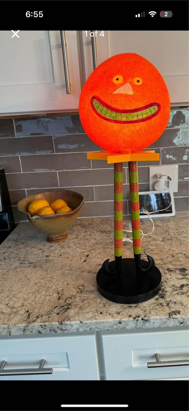 Department 56 Halloween Jack Flash Lamp