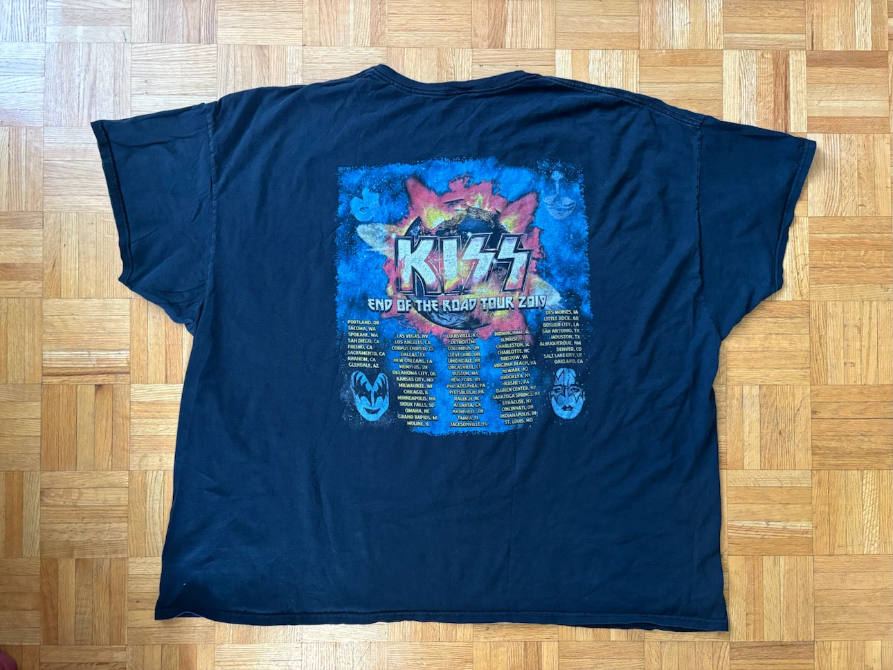 KISS End of the Road Tour T-Shirt - photo 2