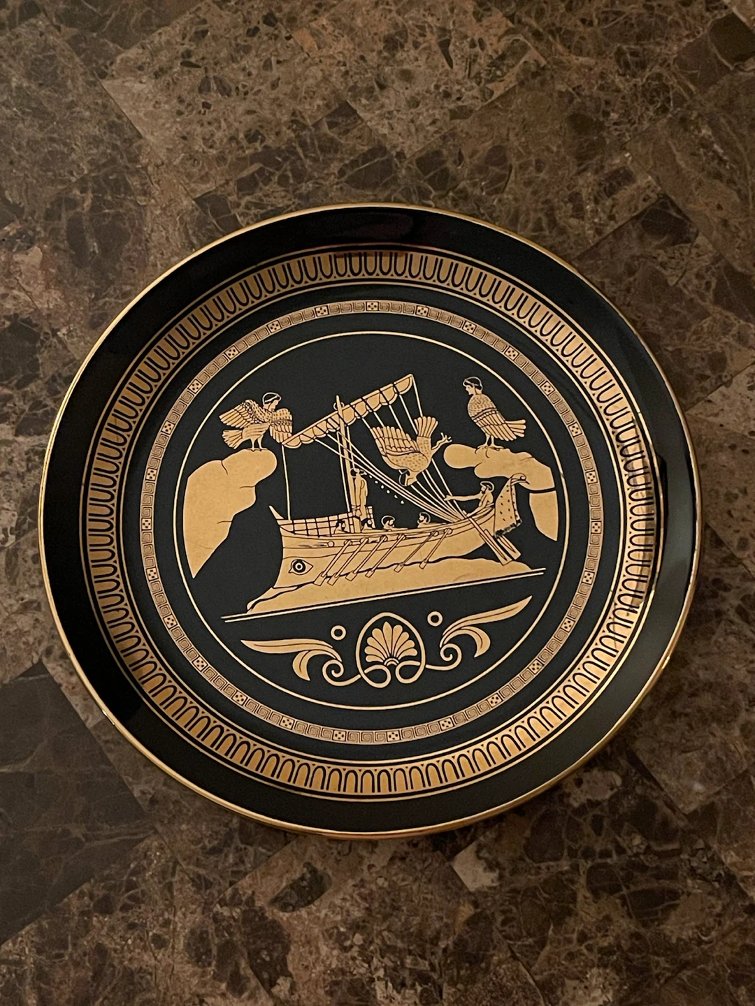 Greek Ceramic Collctor Plate