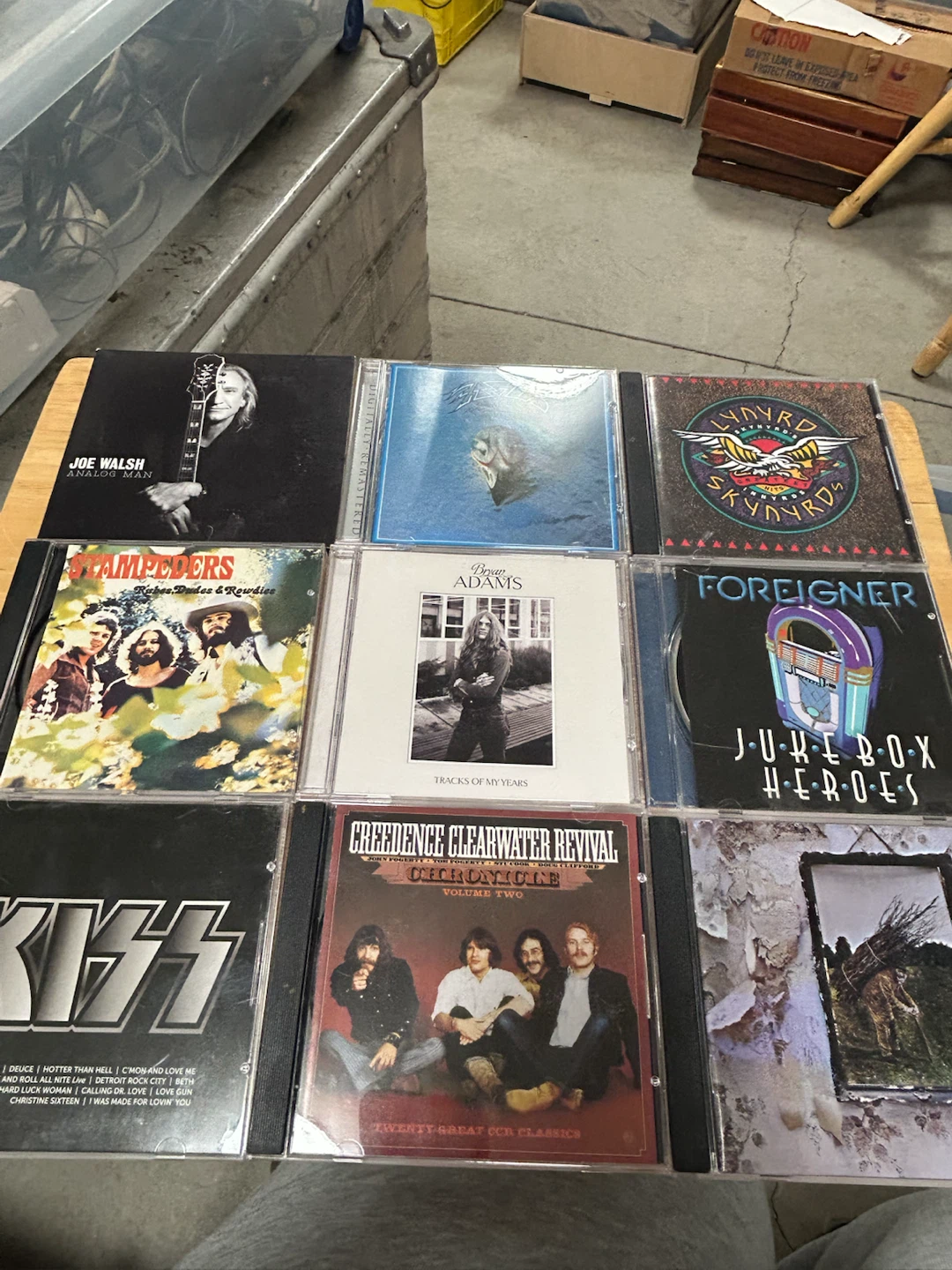Collection of 18 Classic Rock Music CDs - photo 3