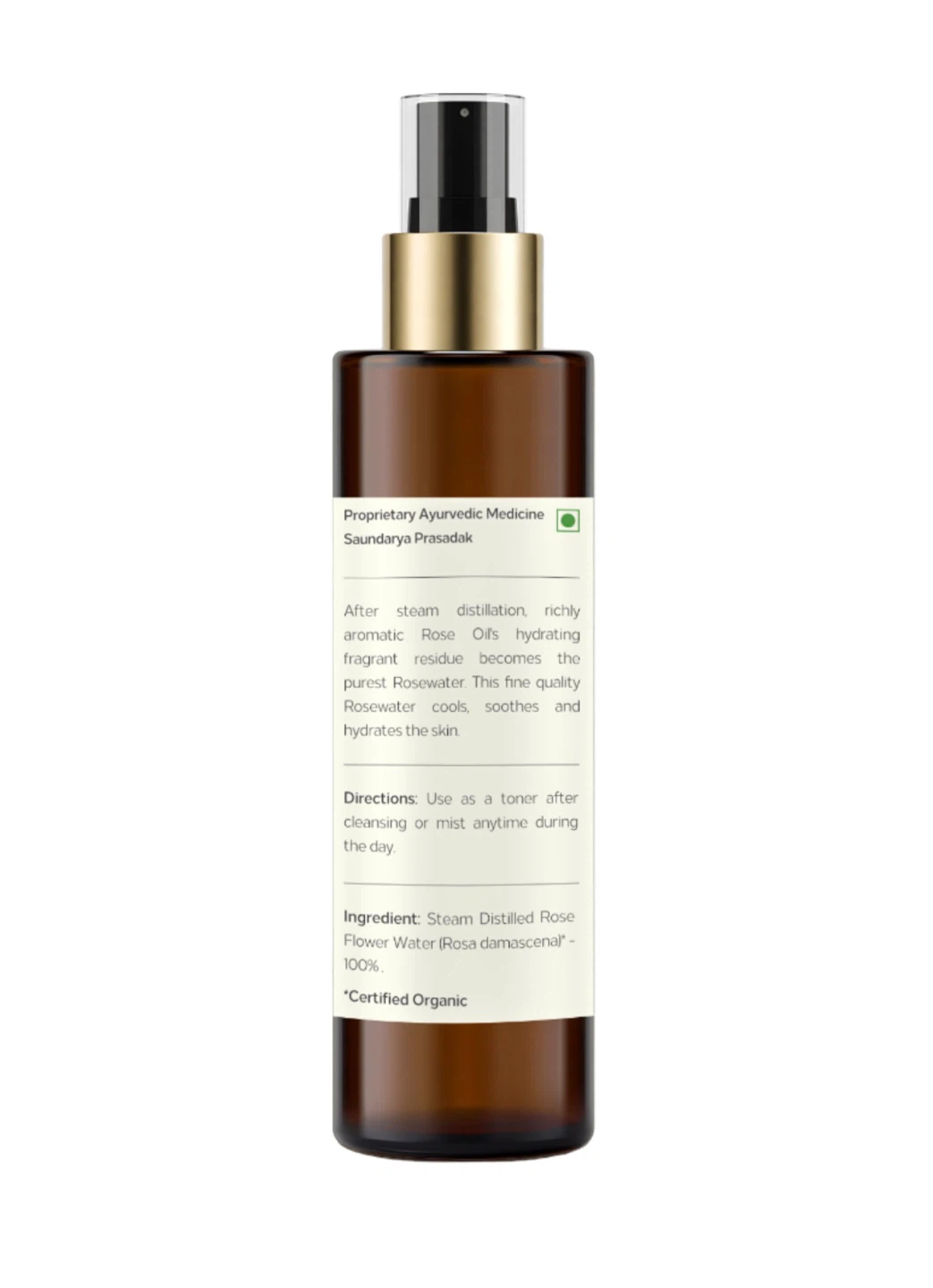Facial Tonic Mist Pure Rosewater -130 ml - photo 4