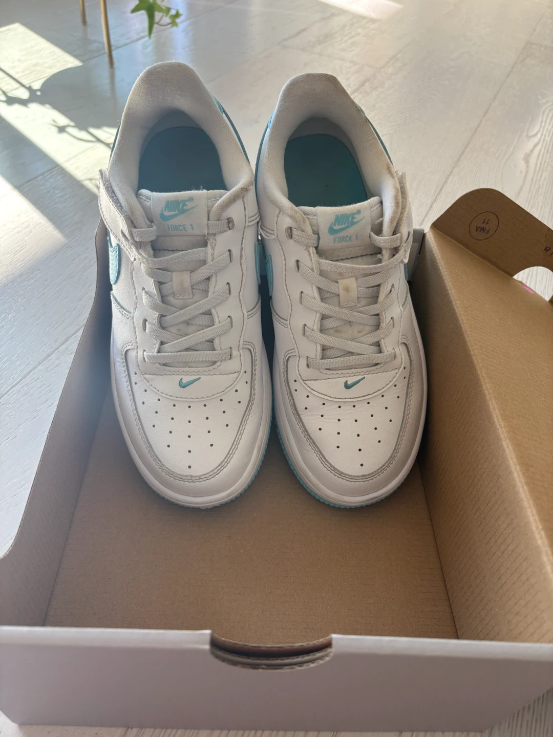 Nike Force 1 Low Easyon PS Sneakers Size 3Y - photo 3