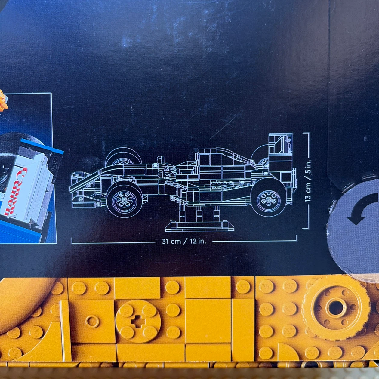 LEGO Icons Williams Racing FW14B & Nigel Mansell 10353 - photo 4