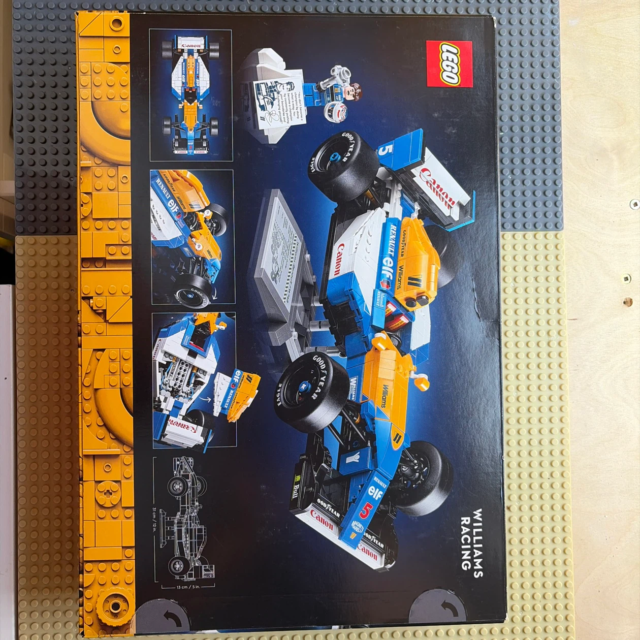 LEGO Icons Williams Racing FW14B & Nigel Mansell 10353 - photo 5