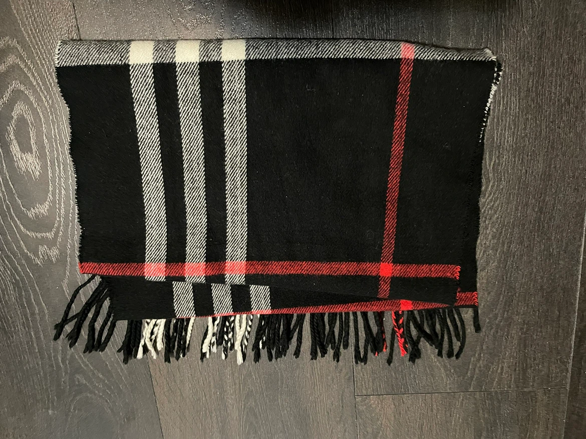 Plaid scarf - photo 2