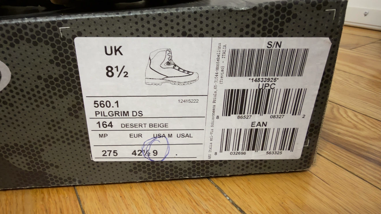 AKU Tactical Pilgrim DS Boots Desert Beige US - photo 4