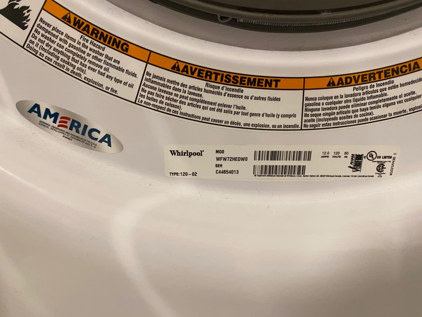 Whirlpool Washer and dryer - photo 4