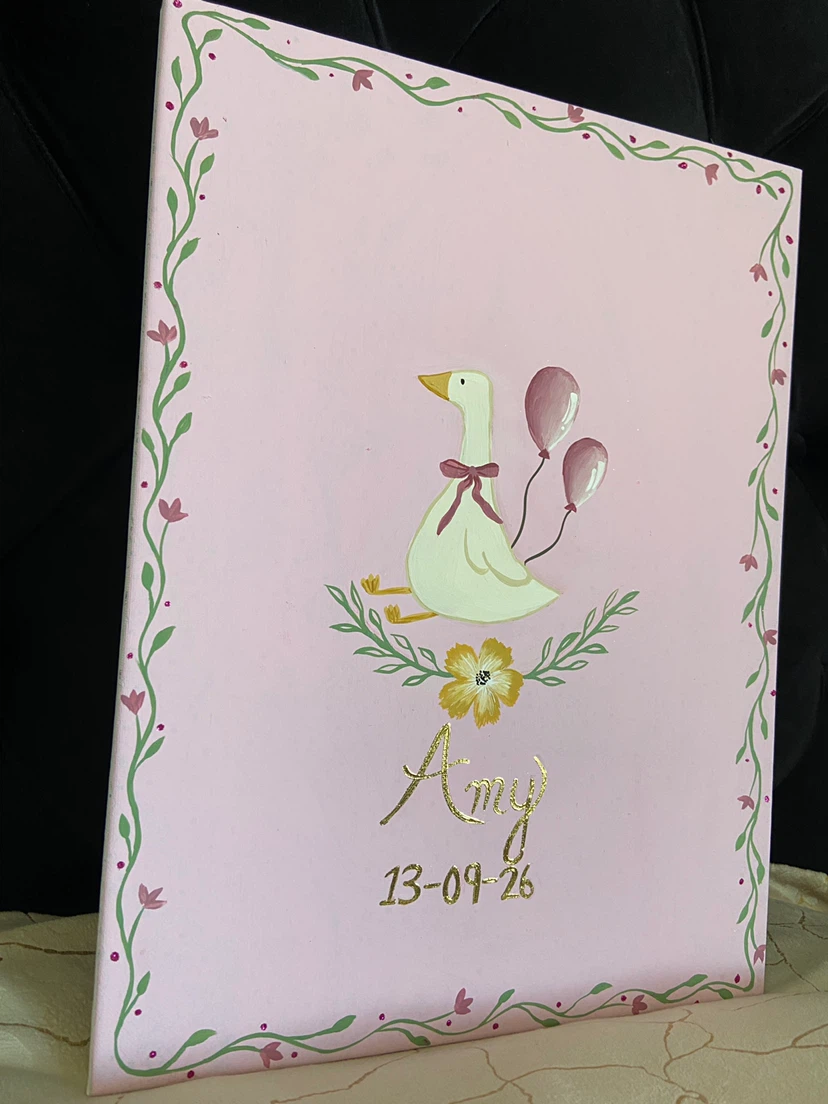 Custom baby/nursery art