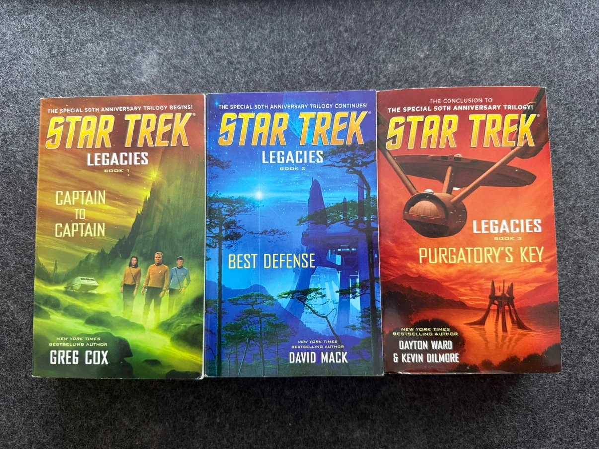 Star Trek Legacies Trilogy Book Set