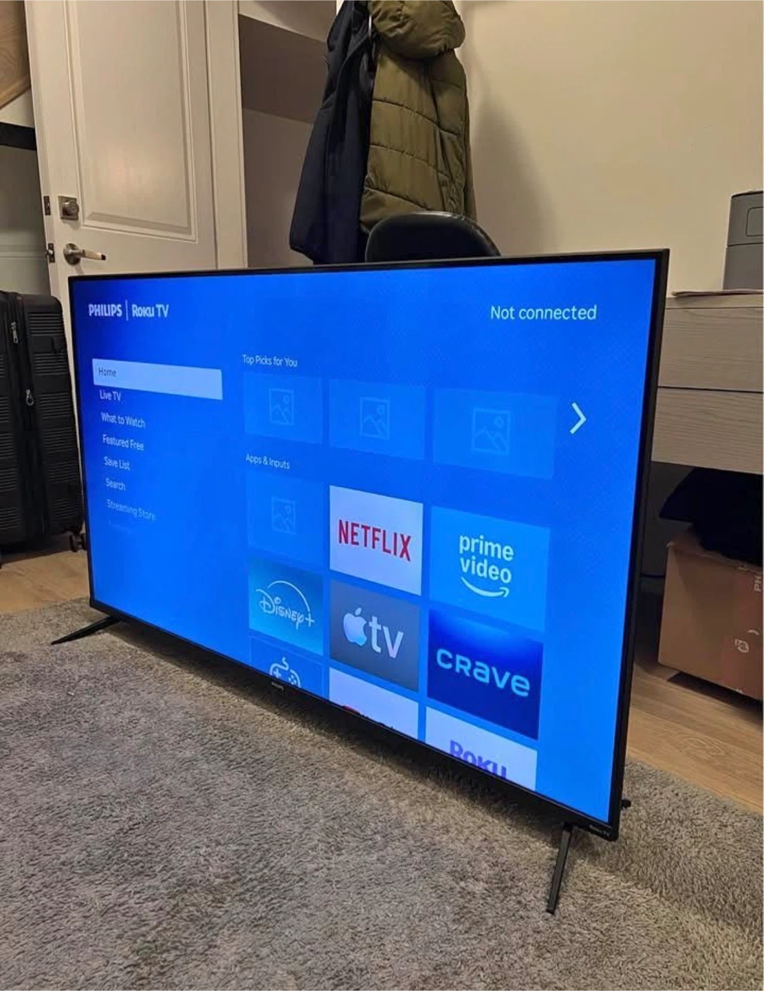 Philips Roku TV 55 inch