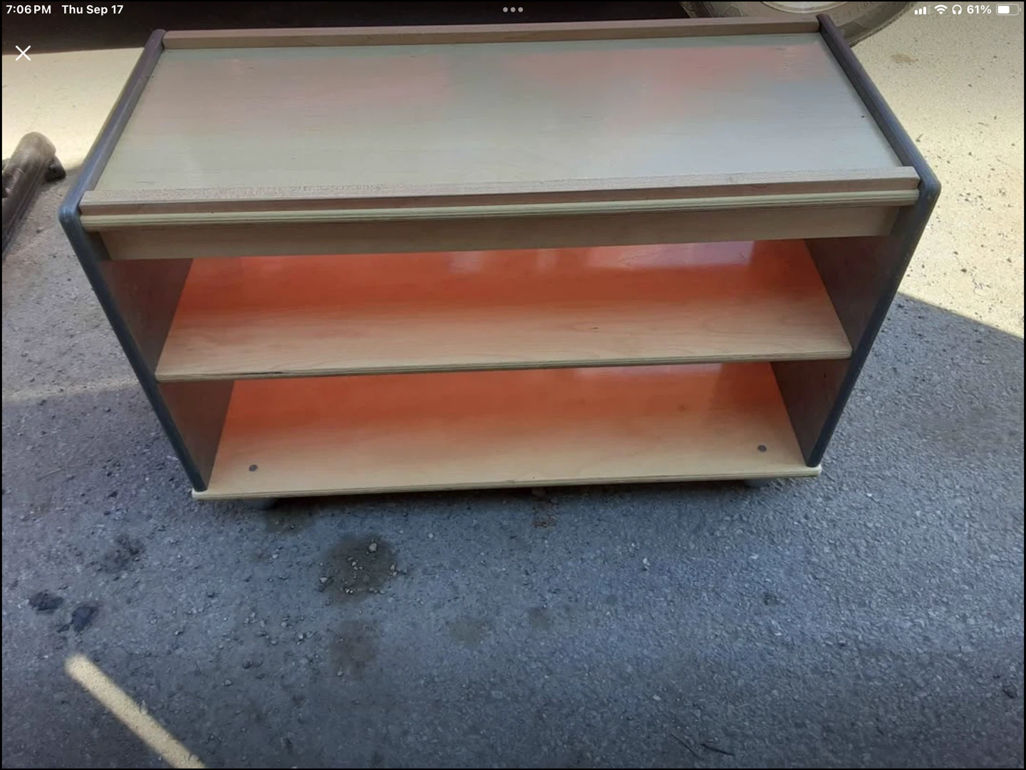 Long toddler's kitchen straight extension.