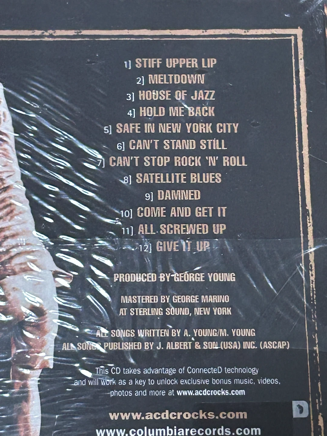 2 AC/DC CDs: Back In Black and Stiff Upper Lip - photo 2