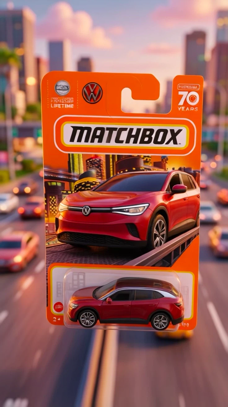 Matchbox Volkswagen ID.4 Toy Car Set - photo 3