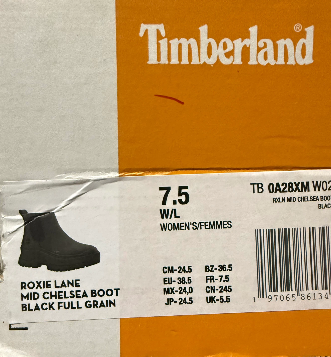 Brand New! Timberland Roxie Lane Mid Chelsea Boots Black - photo 4