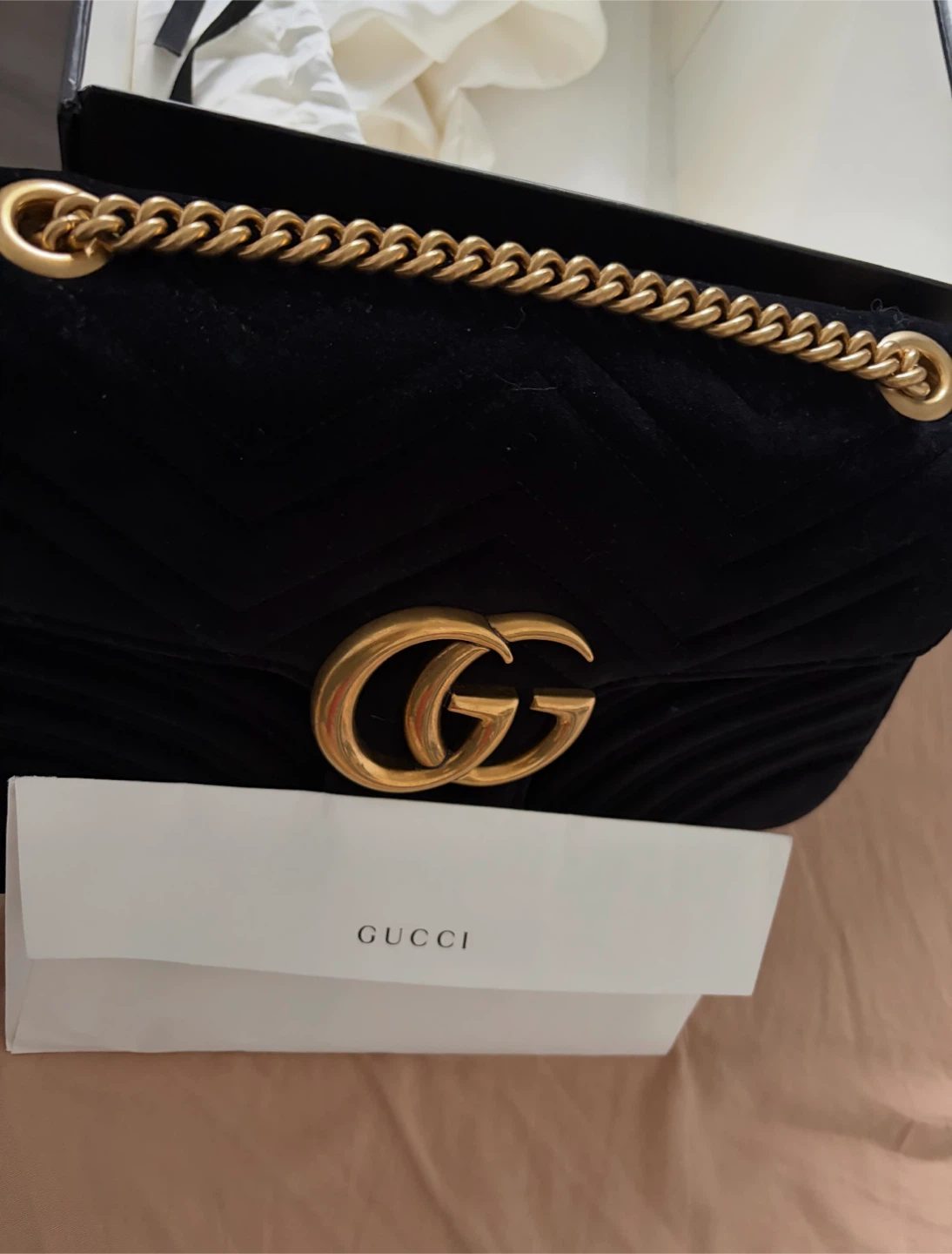Gucci GG Marmont Velvet Shoulder Bag - photo 3