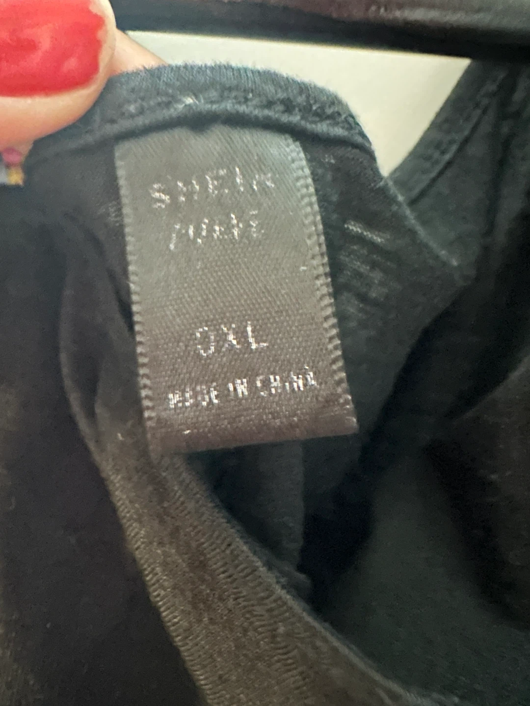 Shein Black Top with Multicolour Beaded Straps - photo 3