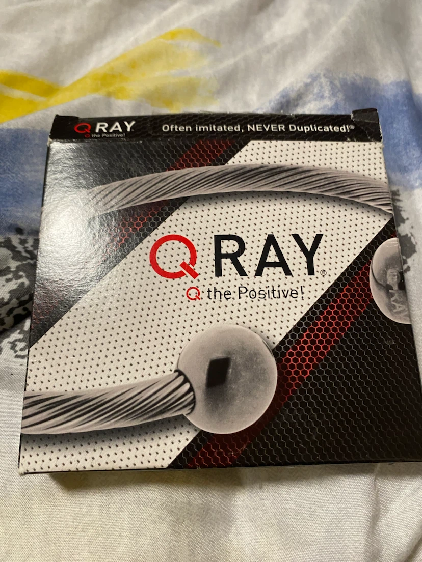 Q-Ray surgical steel Silver Tone Bracelet