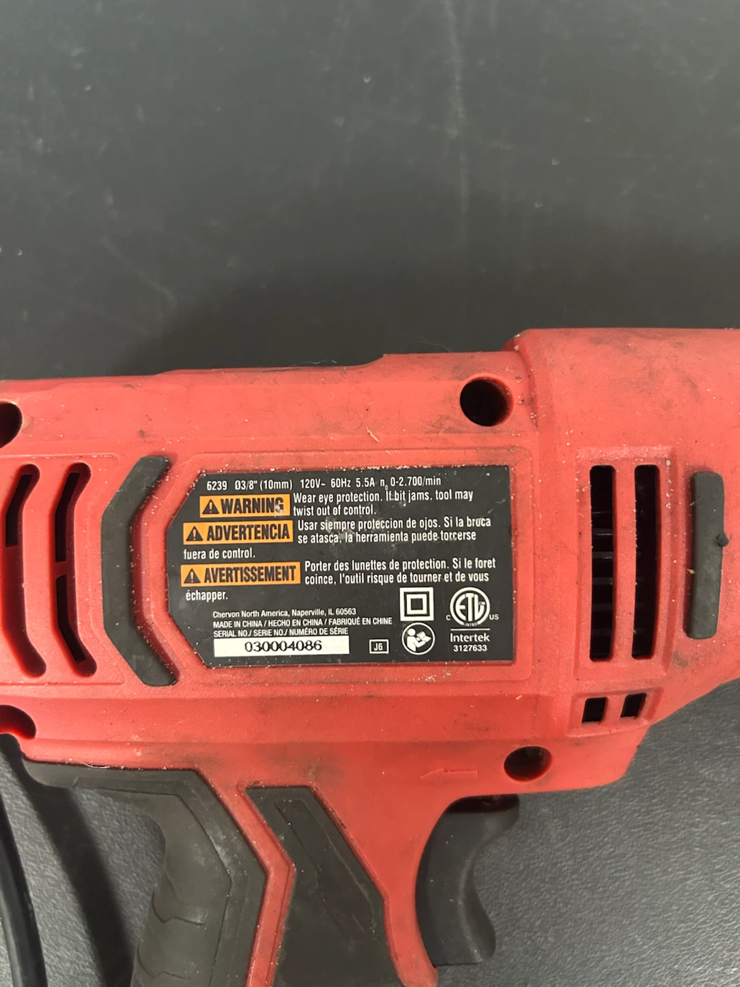 SKIL 6239 3/8" Corded Drill - photo 2