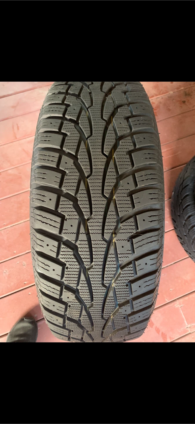 Set of 4 Uniroyal Tiger Paw Ice and Snow Winter Tires