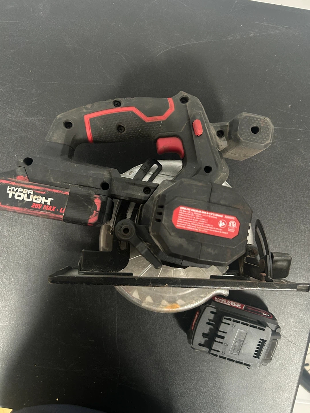 Hyper Tough 20V Max Cordless Circular Saw - photo 2