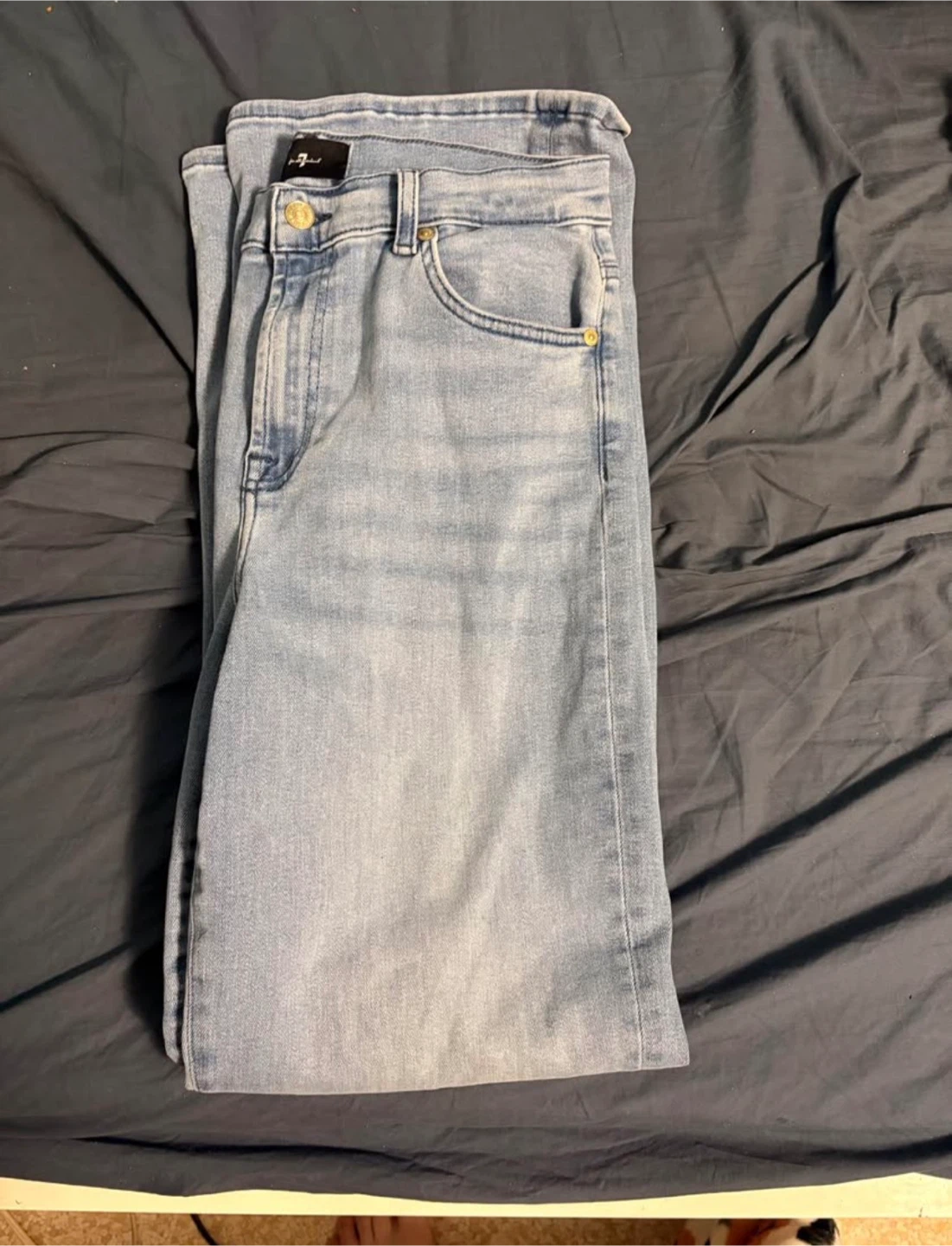 7 For All Mankind Light Wash Jeans